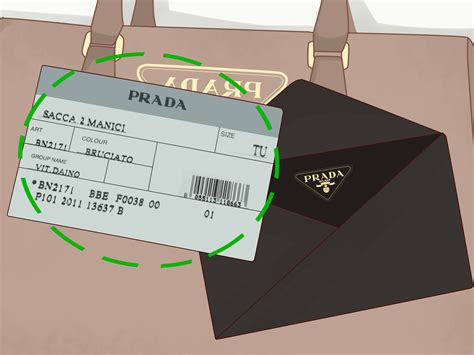 how to tell if prada purse is real|prada authenticity card.